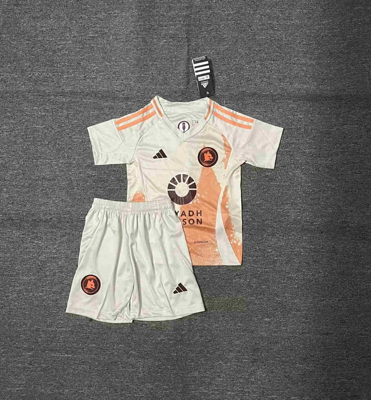 2024/2025 AS ROME AWAY  kids kit 