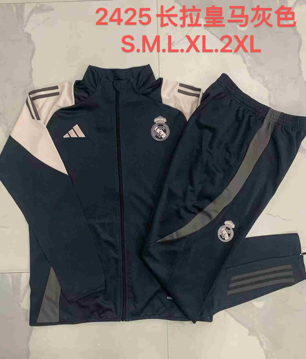 2024-2025  Real Madrid Adult Training Suit  jacket 815