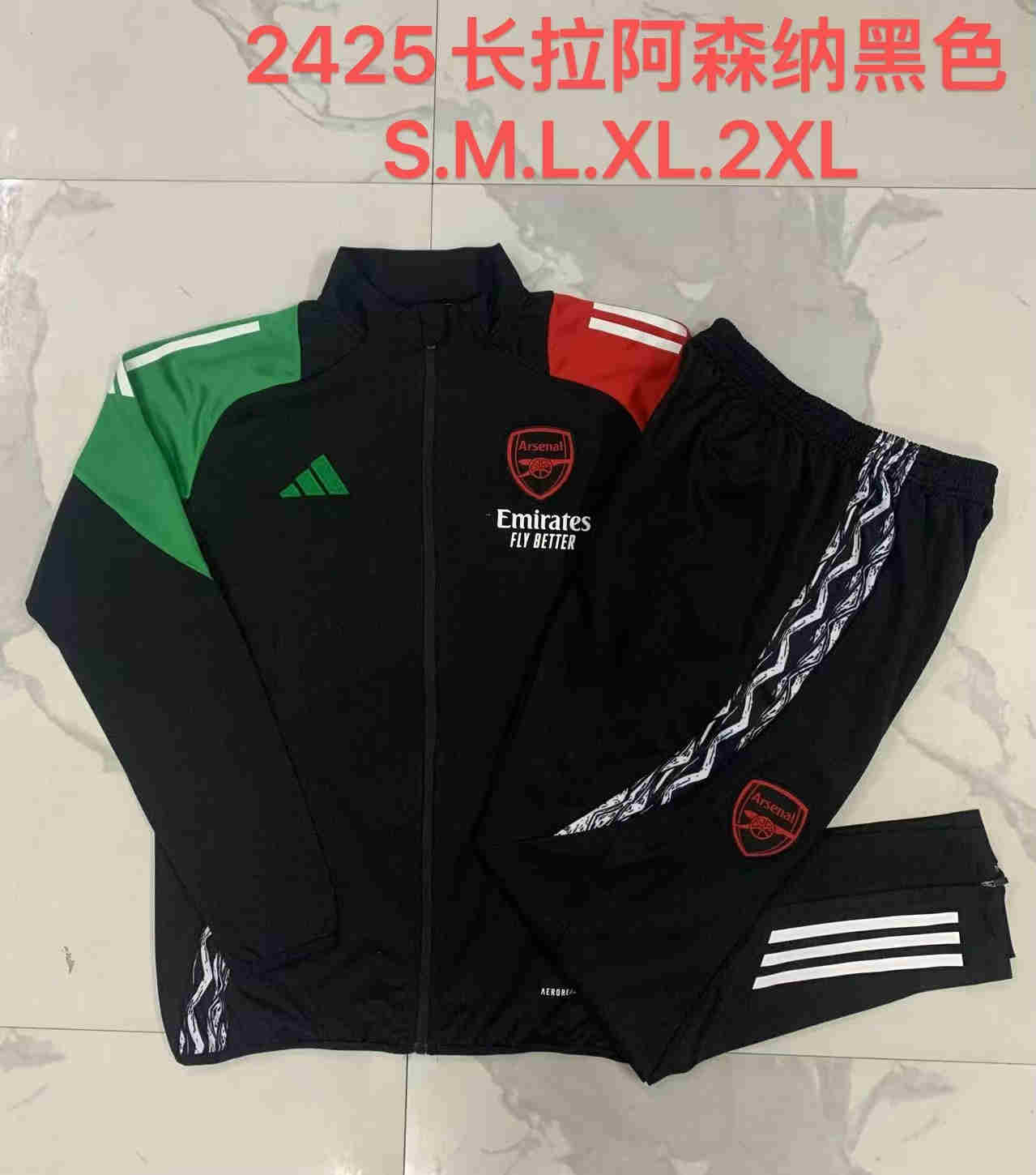 2024-2025 Arsenal training suit adult jacket  815