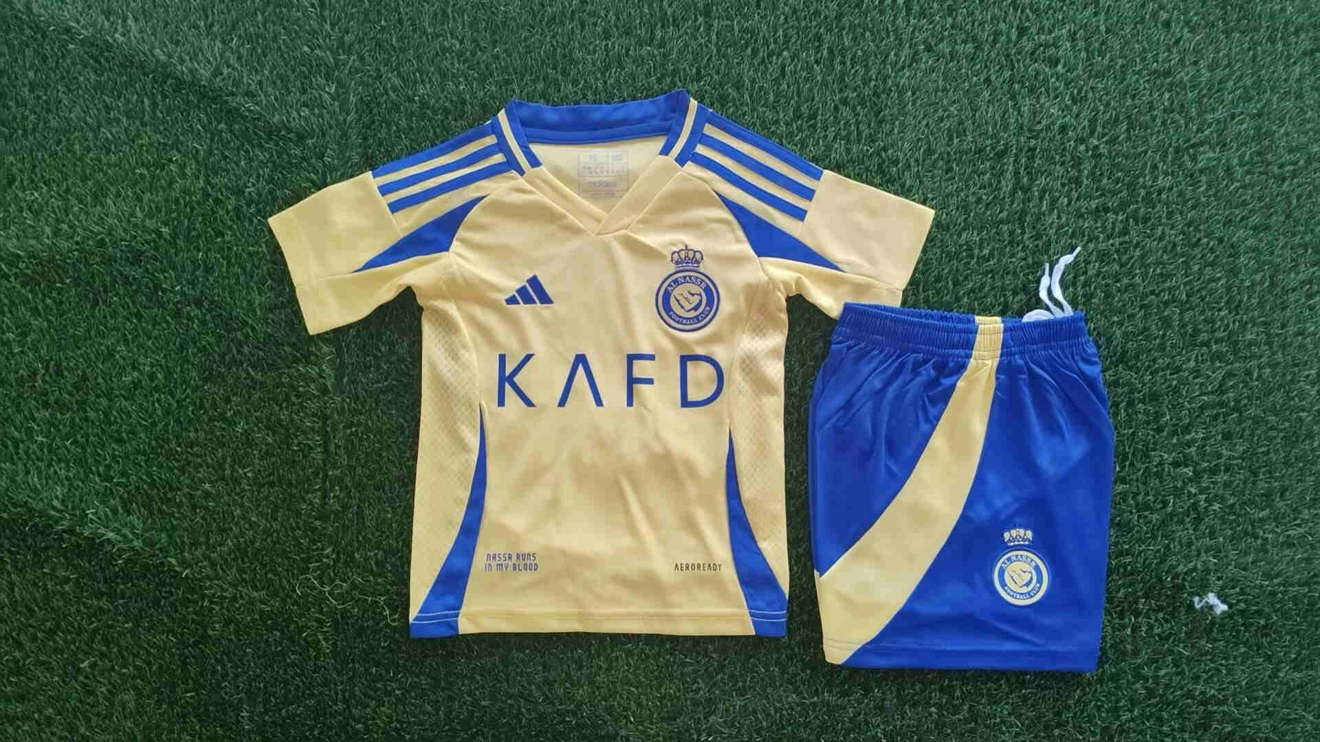 2024-2025 Al-Nassr FC HOME KIDS kit  KIT 