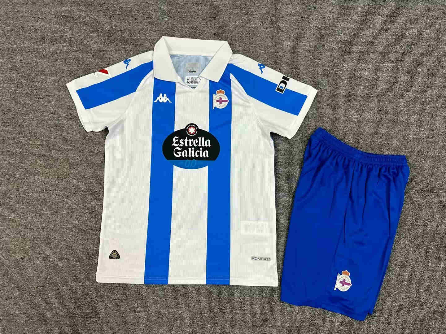 2024/2025  Deportivo La Coruna  home kids kit 