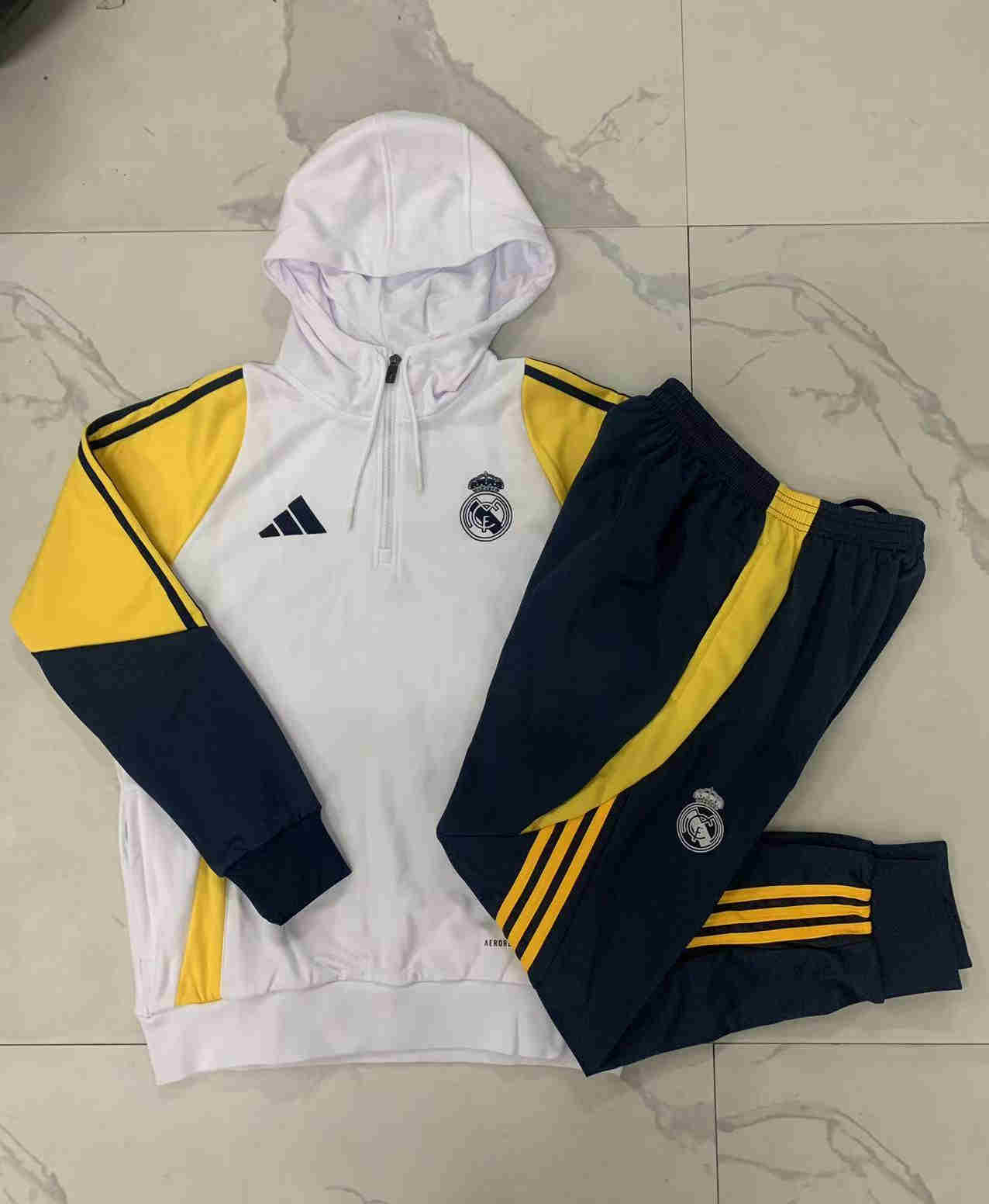 2024-2025  Real Madrid Adult Training Suit  Hooded jacket 815