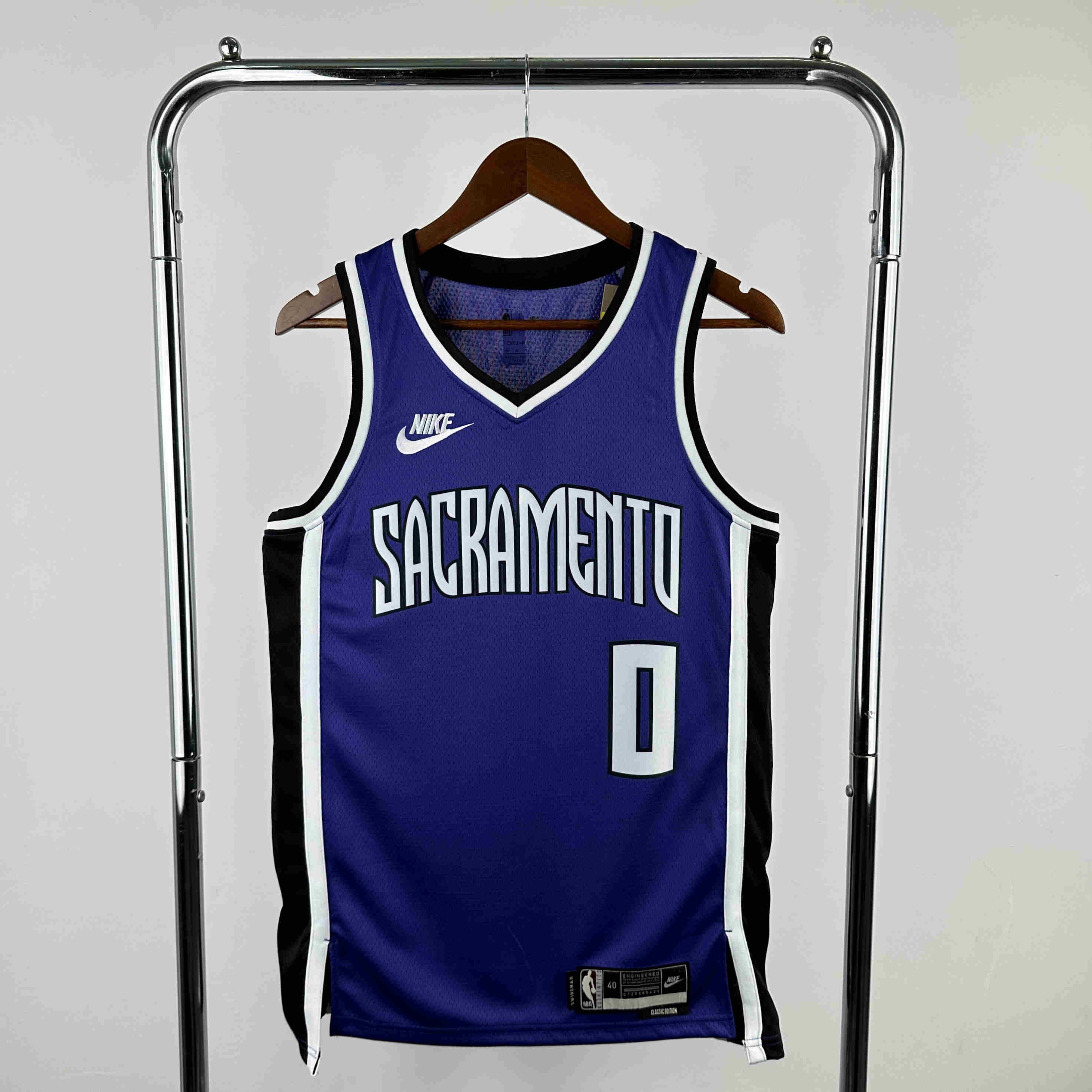 Sacramento Kings  NBA Jersey NO.0