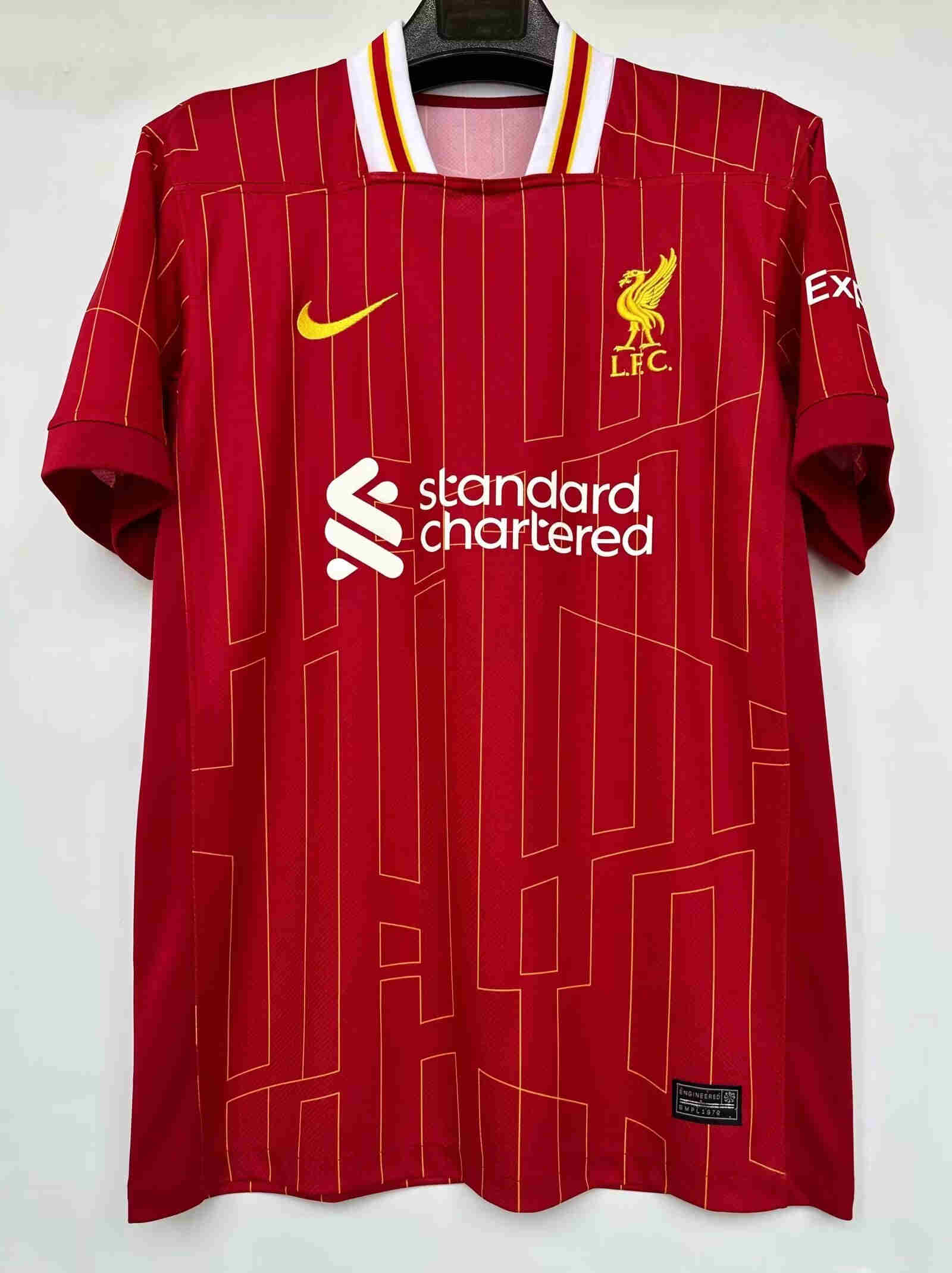 2024-2025 Liverpool home shirts