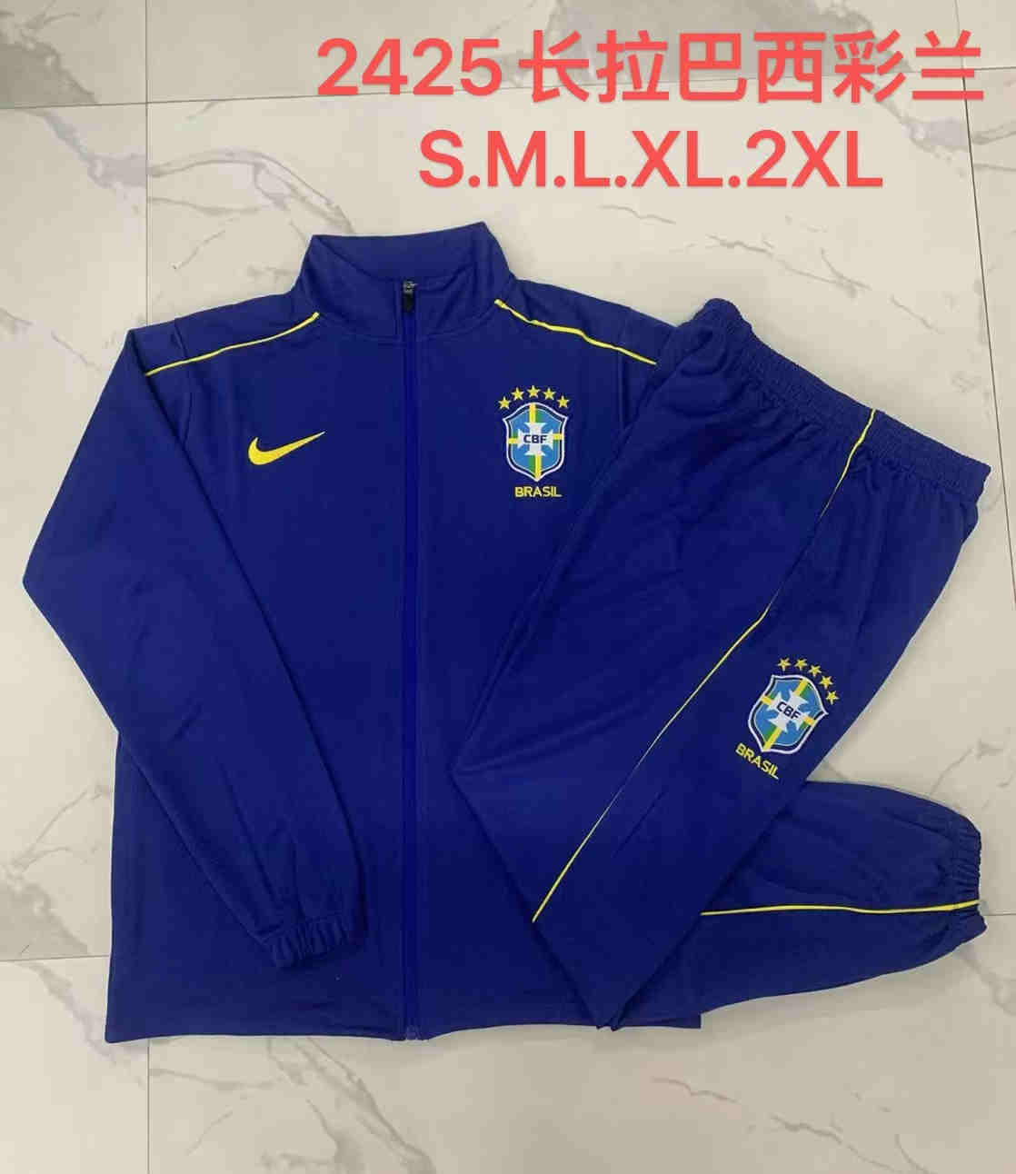 2024-2025  Brazil adult  Adult Training  jacket  815