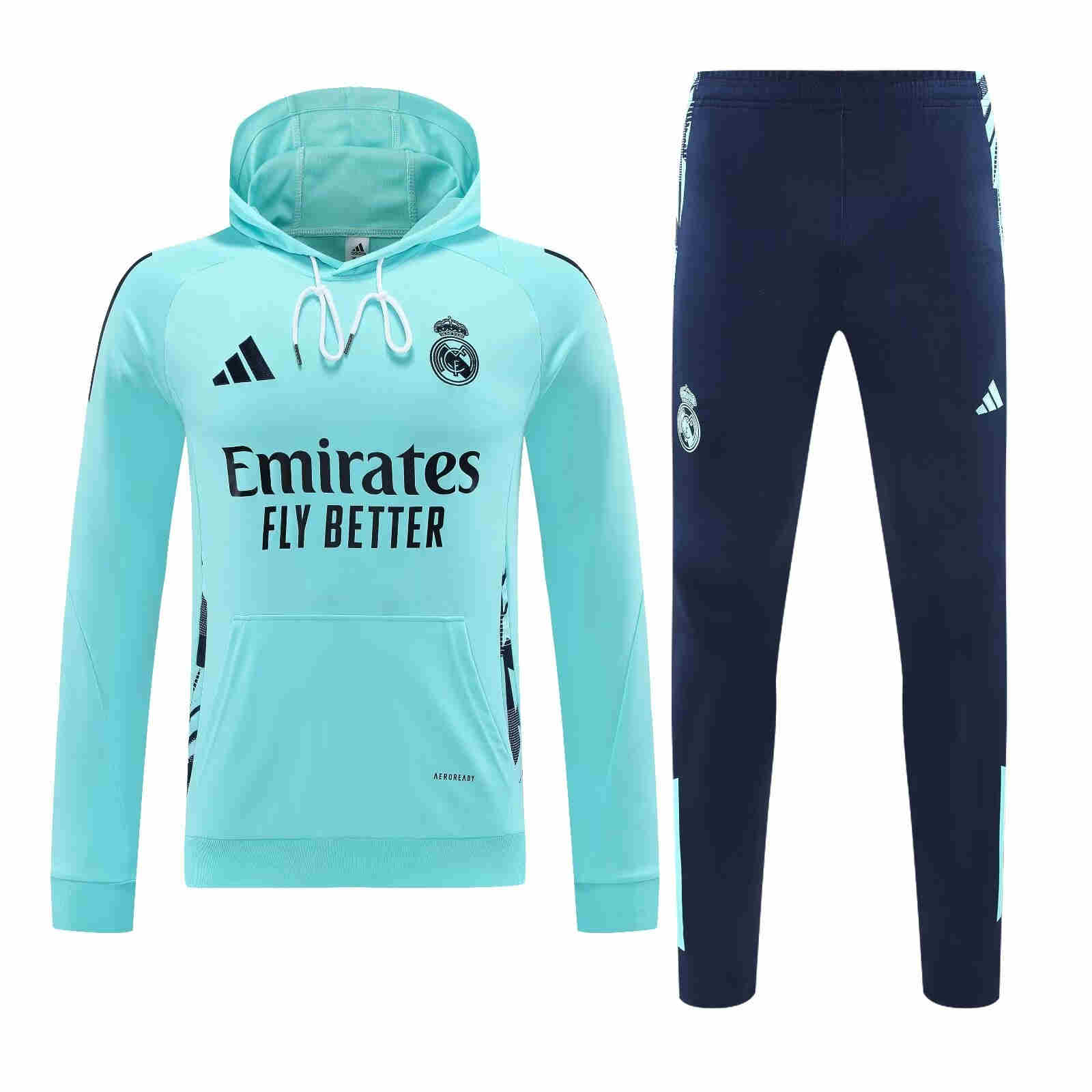 2024-2025  Real Madrid adult  Hooded training suit